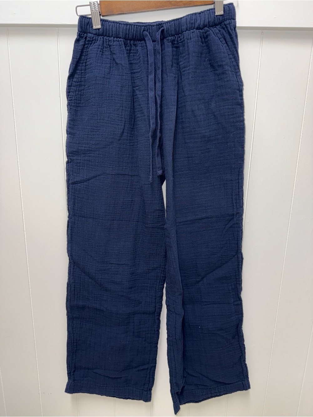 Aritzia Little Moon AirPlush Cotton Sail Pants S Vintage Navy